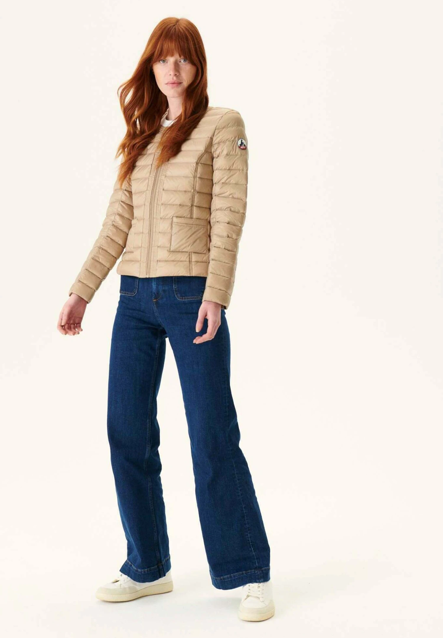 JOTT Douda - Gewatteerde Jas - Beige 2 JOTT Douda - Gewatteerde Jas - Beige - Afbeelding 2