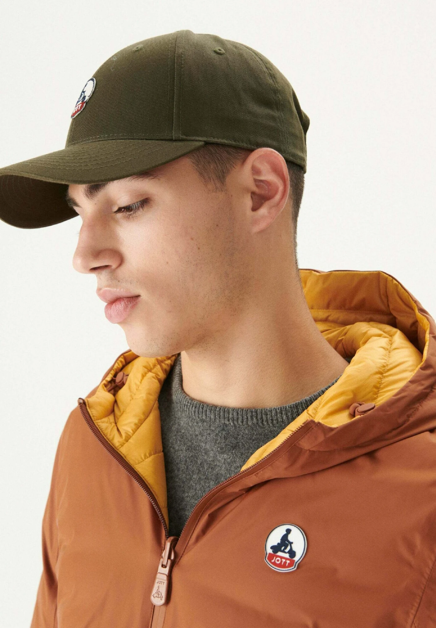 JOTT Bergen - Gewatteerde Jas - Marron 3 JOTT Bergen - Gewatteerde Jas - Marron - Afbeelding 3