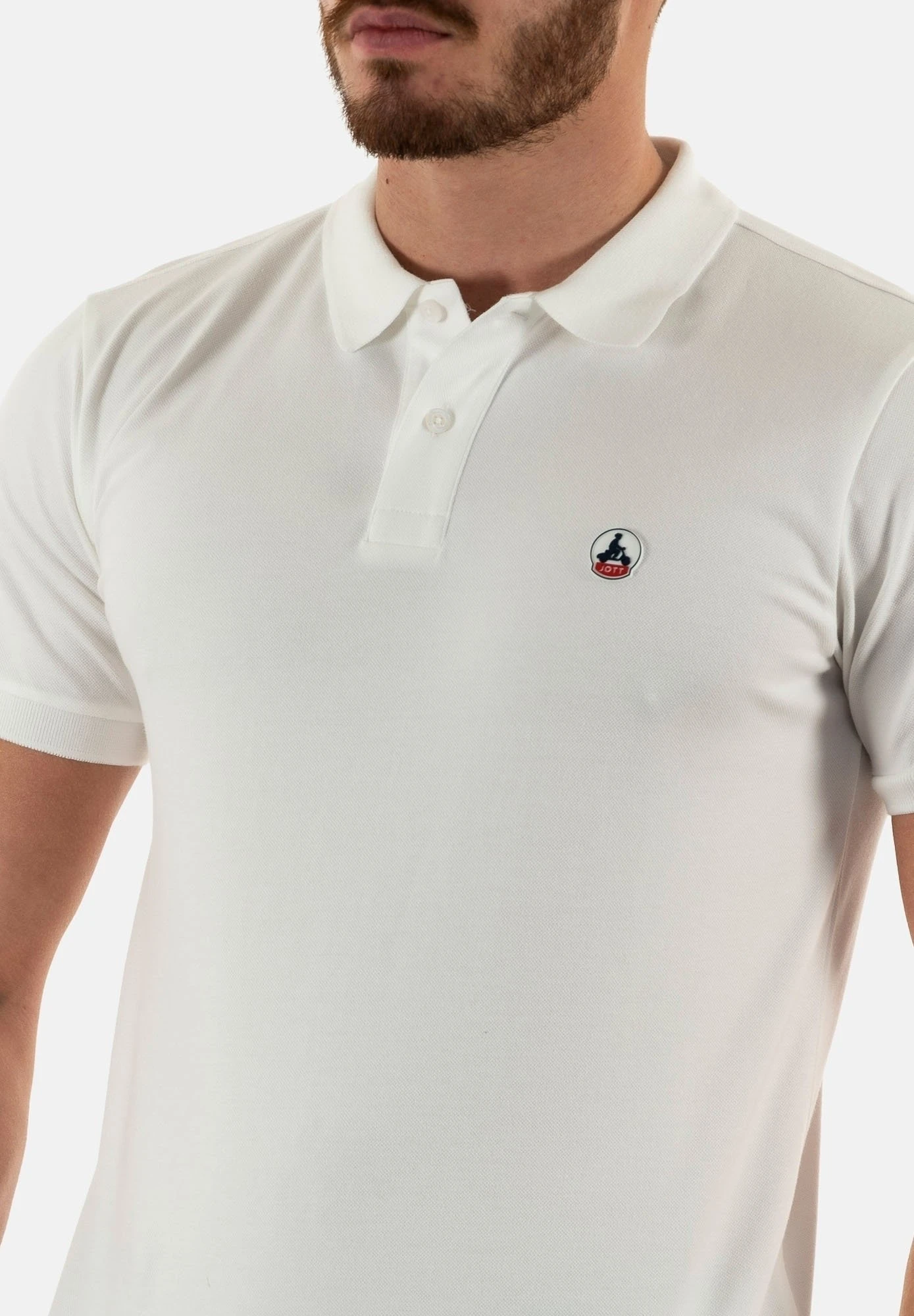 JOTT Marbella - Poloshirt - Blanc 3 JOTT Marbella - Poloshirt - Blanc - Afbeelding 3