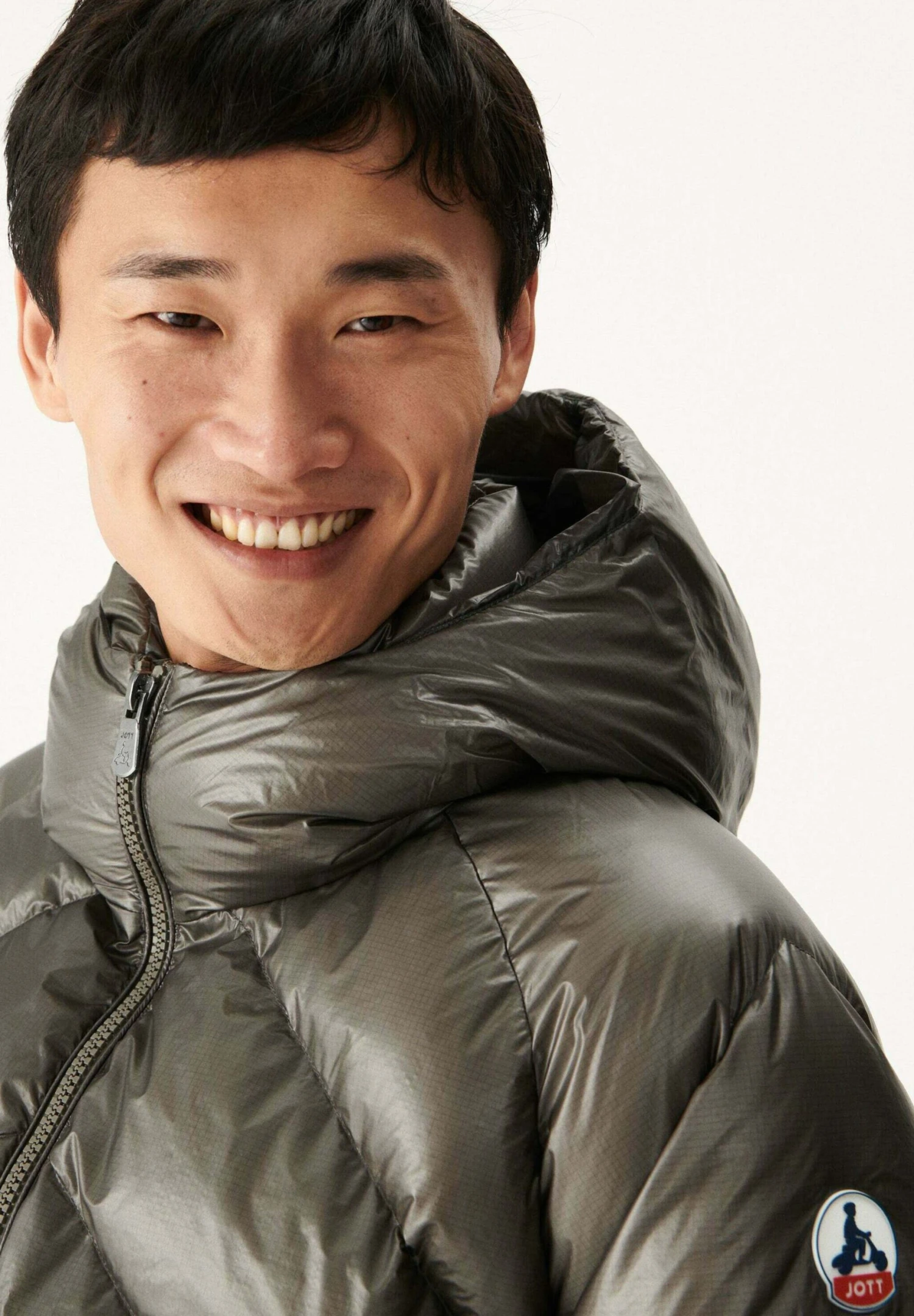 JOTT Blaze - Gewatteerde Jas - Gris 1 JOTT Blaze - Gewatteerde Jas - Gris